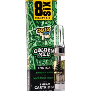 Golden Milk 8SIX Drip Series THC-P Vape Cartridge 1G