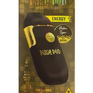 Golden Tiger Energy Pixie Pod Lifestyle Series Disposable Vape 2ml