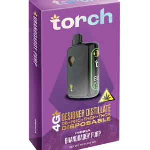 Granddaddy Purp Torch Designer Distillate Disposable 4G
