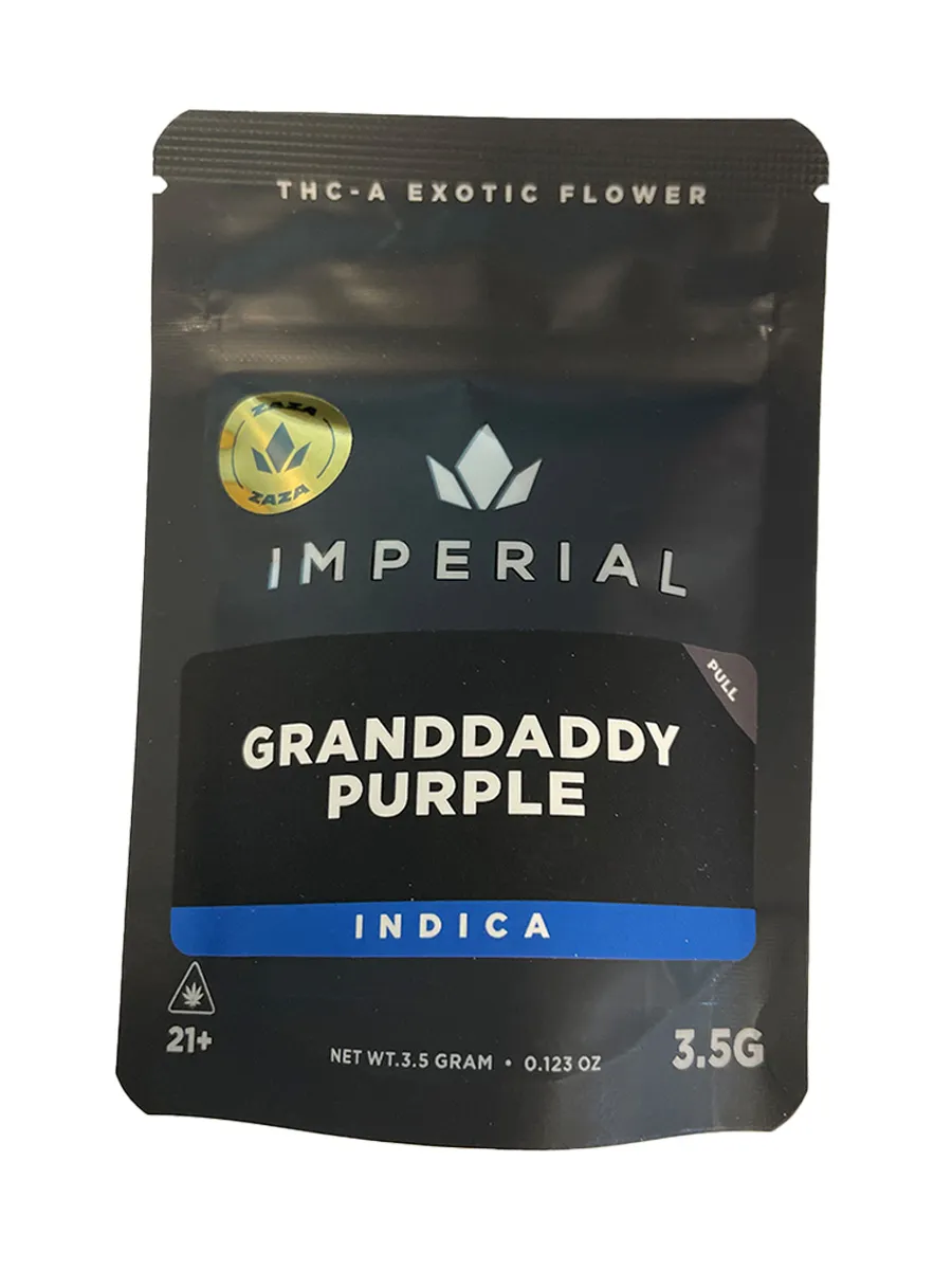 Granddaddy Puple Imperial High-Grade Zaza THCA Flower 3.5G