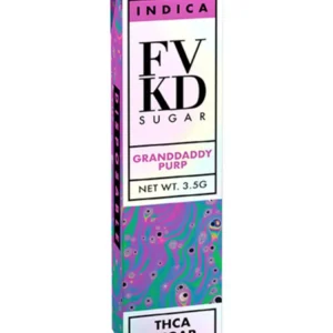 Granddaddy Purp FVKD Exotics THC-A Sugar Disposable Vape 3.5G