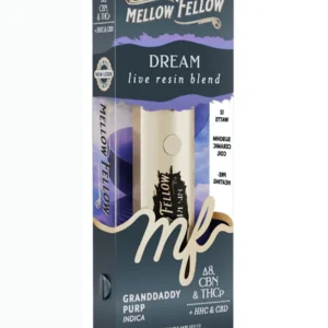 Granddaddy Purp Mellow Fellow Dream Live Resin Blend Disposable 1ml
