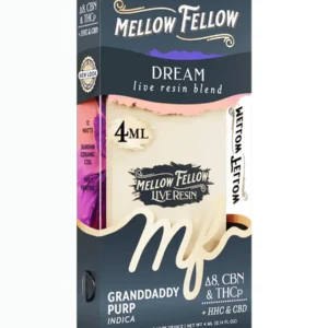 Granddaddy Purp Mellow Fellow Dream Live Resin Blend Disposable 4ml