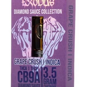 Grape Crush Exodus CB9A+THCA+THCP Diamond Sauce Cartridge 3.5G