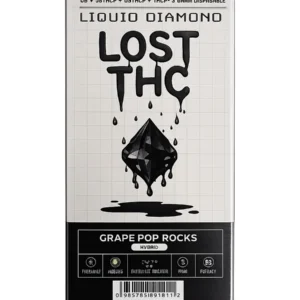 Grape Pop Rocks Lost THC Liquid Diamond Blend Disposable 3G