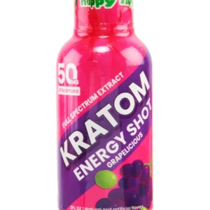 Grapelecious Happy Hippo Kratom Energy Shot 50mg
