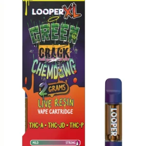 Green Crack Chewdawg Looper XL THC-JD+THC-A+THC-P Cart 2G