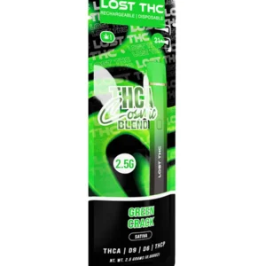 Green Crack Lost THC Cosmic Blend THCA Disposable 2.5G