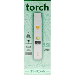 Green Crack Torch THC-A Live Rosin Disposable 2.5G