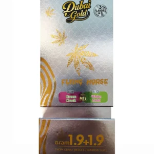Green Crack | White Gold Flying Horse Dubai Gold Disposable 3.8G