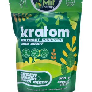 Green Dragon | Super Green Mit Therapy Kratom Extract Capsules 300ct
