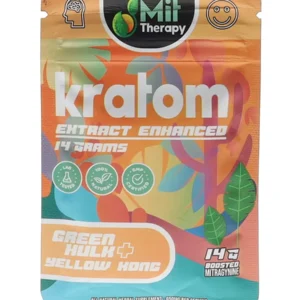 Green Hulk | Yellow Kong Mit Therapy Kratom Extract Powder 14G
