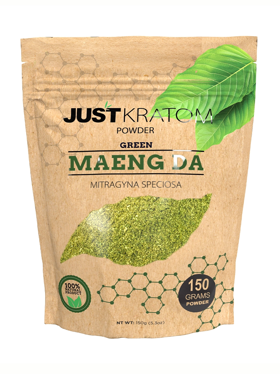 Green Maeng Da Just Kratom Mitragyna Speciosa Powder 150g