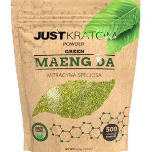 Green Maeng Da Just Kratom Mitragyna Speciosa Powder 500g
