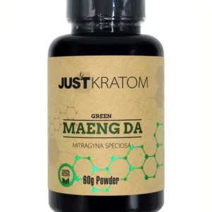 Green Maeng Da Just Kratom Mitragyna Speciosa Powder 60g