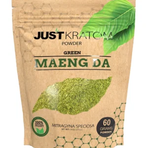 Green Maeng Da Just Kratom Mitragyna Speciosa Powder 60g