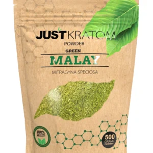 Green Malay Just Kratom Mitragyna Speciosa Powder 500g