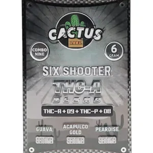 Guava | Acapulco Gold | Peardise Cactus Labs THC-A Blend Vape 6g
