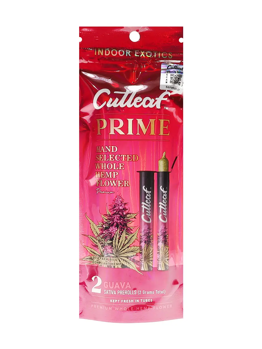 Guava Cutleaf Prime Pre-Rolls 1G 2ct
