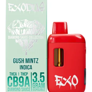 Gush Mintz Exodus Diamond Sauce Collection Disposable 3.5G
