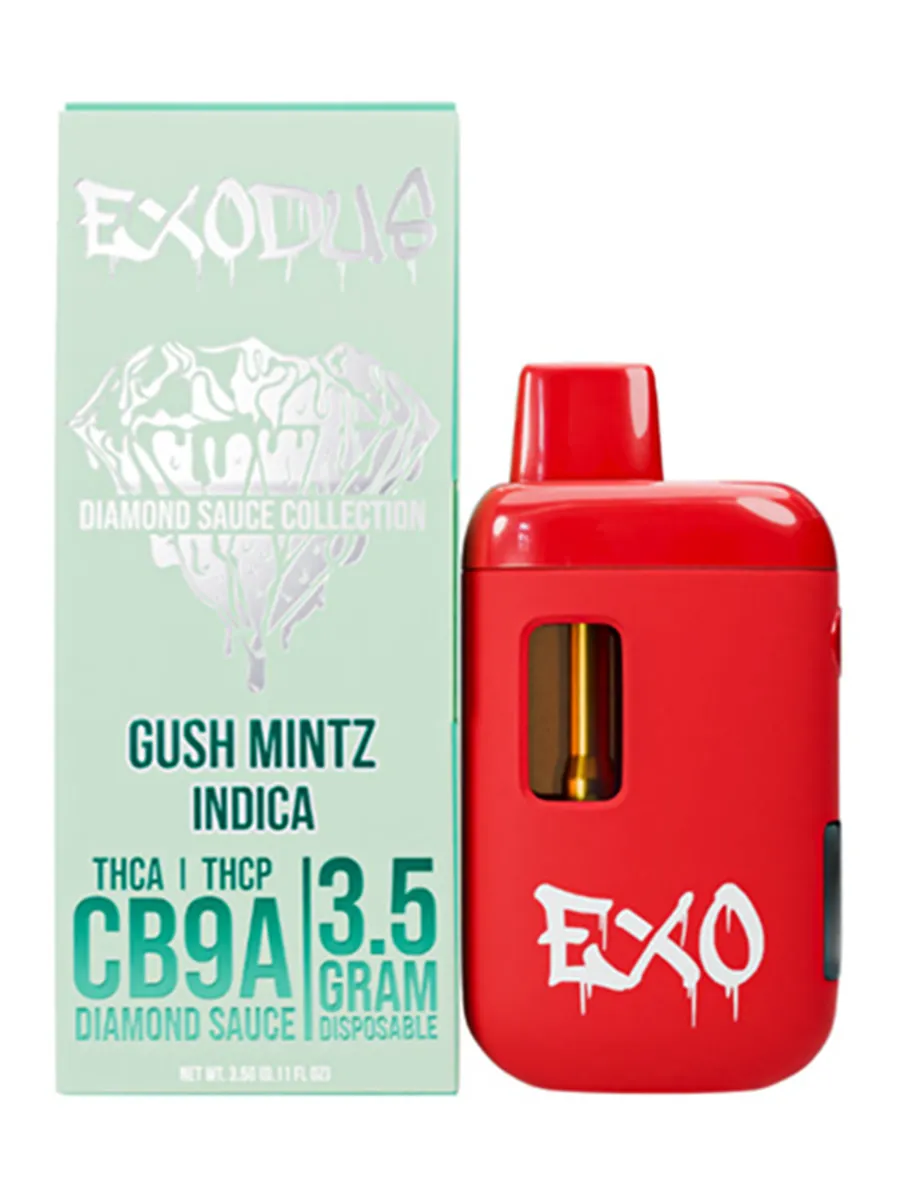 Gush Mintz Exodus Diamond Sauce Collection Disposable 3.5G