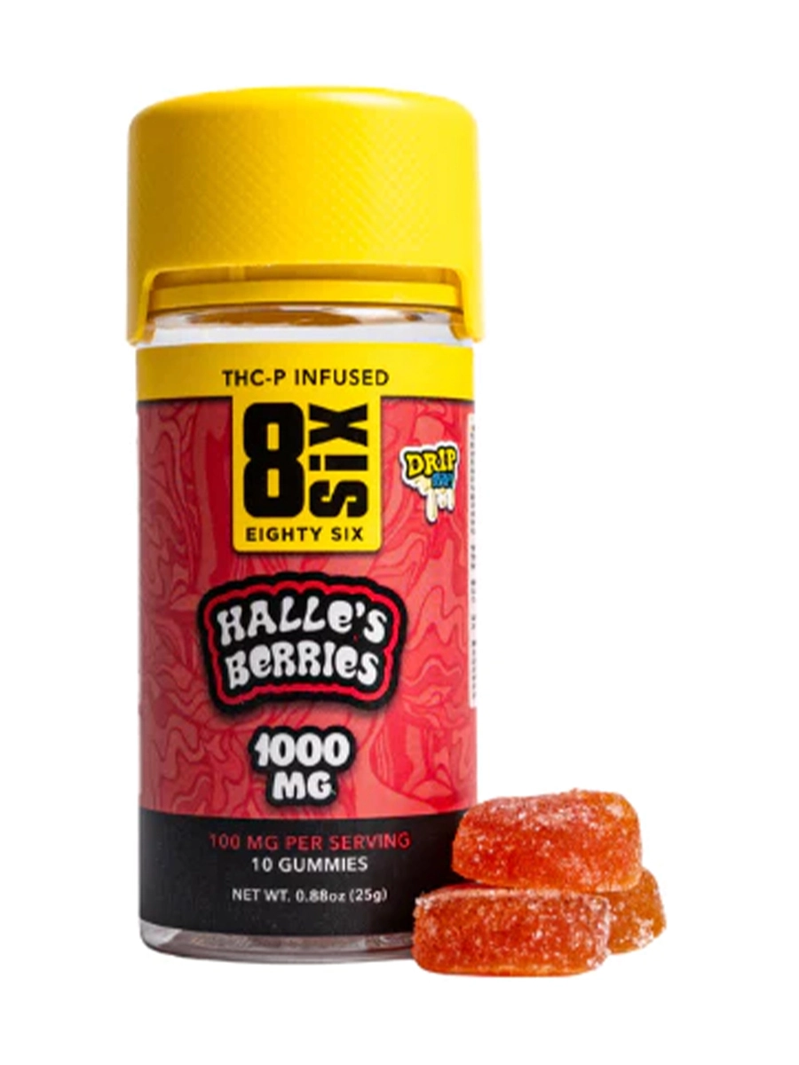 Halle’s Berries 8SIX THC-P Infused Gummies 1000 MG