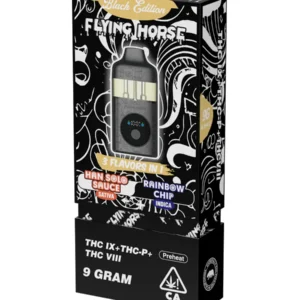 Han Solo Sauce | Rainbow Chip Flying Horse Black Edition Disposable 9G