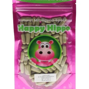 Happy Hippo Hyper Hippo Elite Green Vein Maeng Da Capsules 100ct