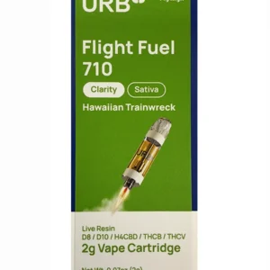 Hawaiian Trainwreck URB Flight Fuel 710 Clarity Cartridge 2G