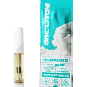 Headband IndaCloud THCA Vape Cartridge 1G