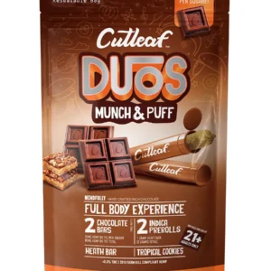 Heath Bar | Tropical Cookies Cutleaf Duos Munch & Puff Chocolates x Pre-Rolls 2ct