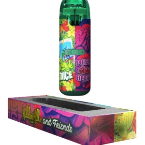 Jungle Juice x Purple Brain Berry Hidden Hills & Friends Dual Flavor Disposable 2G
