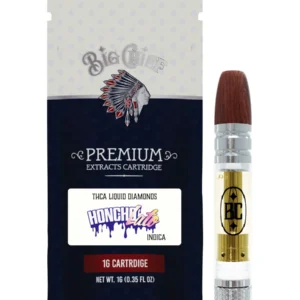 Honcho Late Big Chief Premium Extracts Liquid Diamonds THCA Cartridge 1G