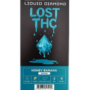 Honey Banana Lost THC Liquid Diamond Blend Disposable 3G