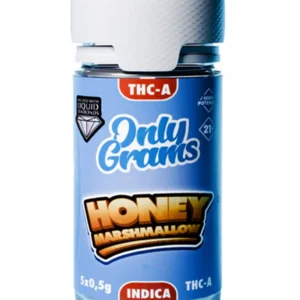 Honey Marshmallow Only Grams THCA Multipack Pre-Roll 5×0.5G