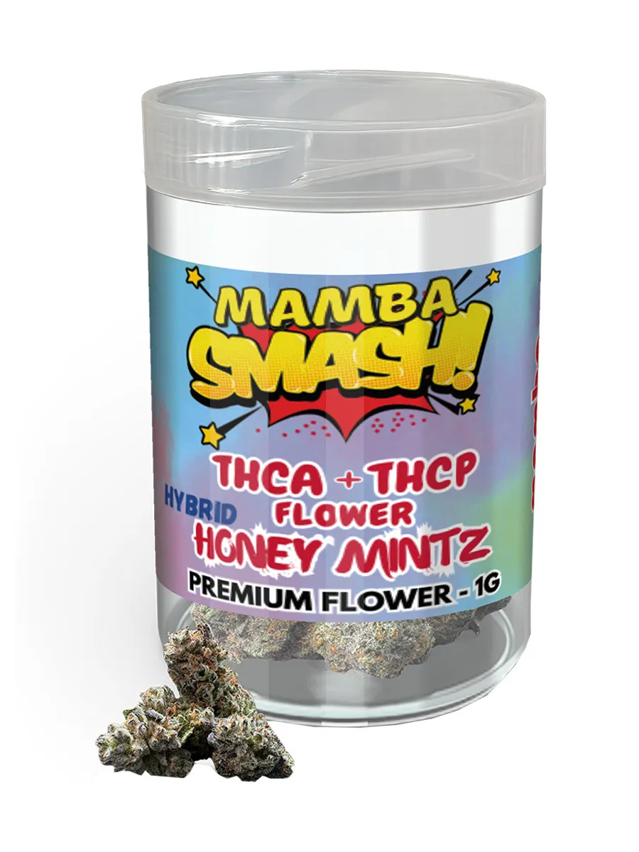Honey Mintz Mamba SMASH! THCA+THCP Premium Flower 1G