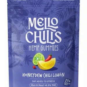 Honeydew Chili Limon Mello Chilis Hemp Gummies 10ct