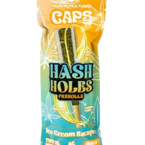 Ice Cream Escape Caps Hash Holes Pre-Rolls 2ct