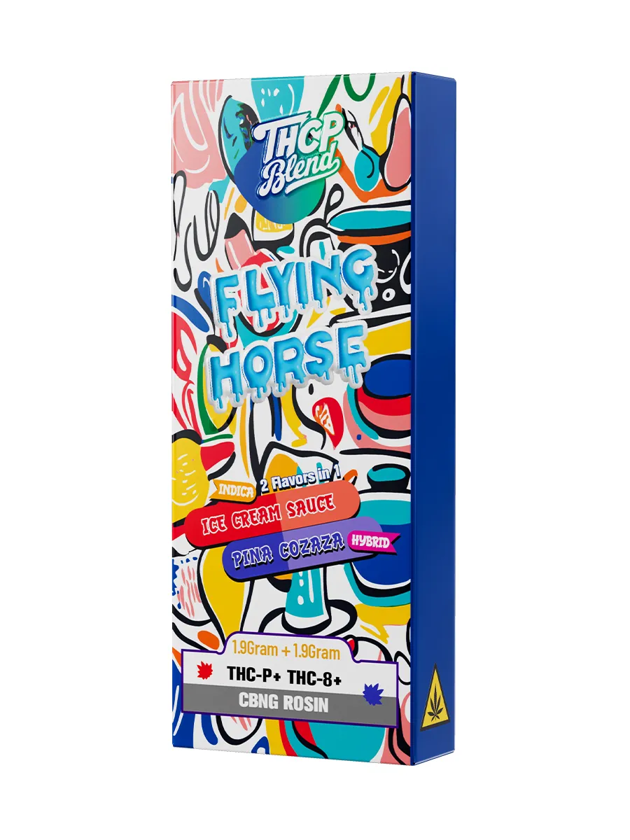 Ice Cream Sauce | Pina Cozaza Flying Horse THCP 2in1 Disposable 3.8G - Image 2