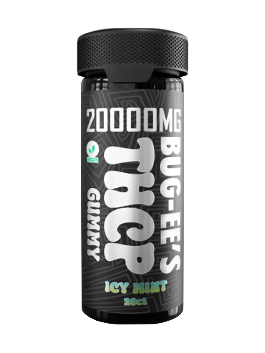 Icy Mint Flying Horse Bugees THCP Gummies 20ct