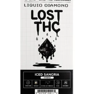 Iced Sangria Lost THC Liquid Diamond Blend Disposable 3G