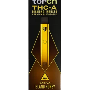 Island Honey Torch THCA Diamond Infused Premium Disposable 2.5G