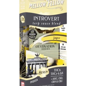 Jager Mellow Fellow Introvert Terp Sauce Berlin Blend Vape 5ML