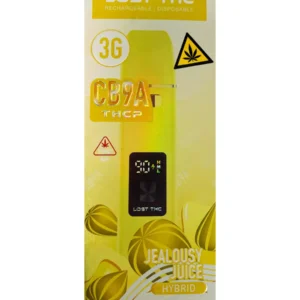 Jealousy Juice Lost THC CB9A V4 Disposable 3G