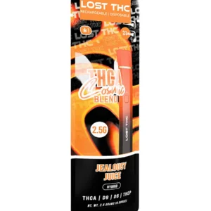 Jealousy Juice Lost THC Cosmic Blend THCA Disposable 2.5G