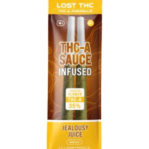 Jealousy Juice Lost THC THC-A Sauce Infused Pre-Roll 2ct 2g