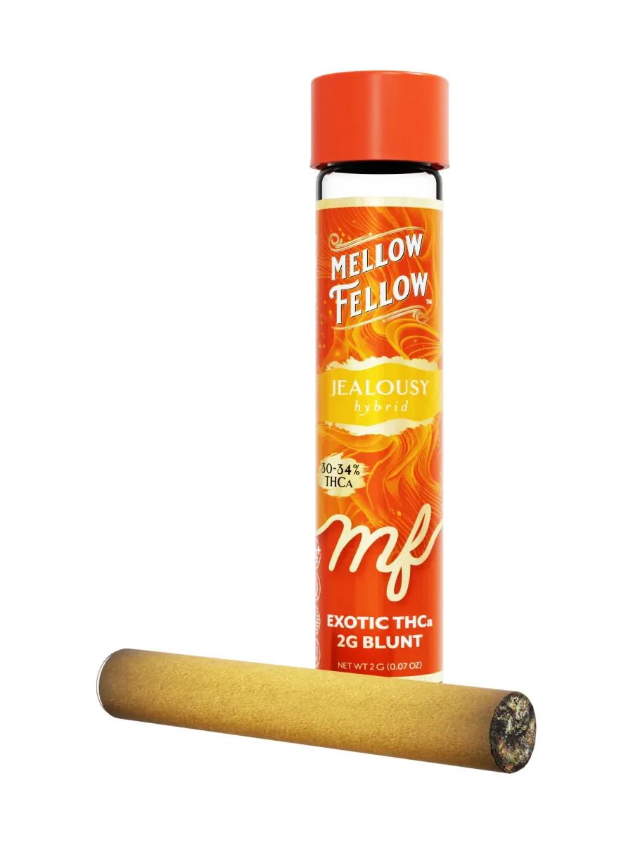 Jealousy Mellow Fellow Exotic THCA Pre-Roll Blunt 2G