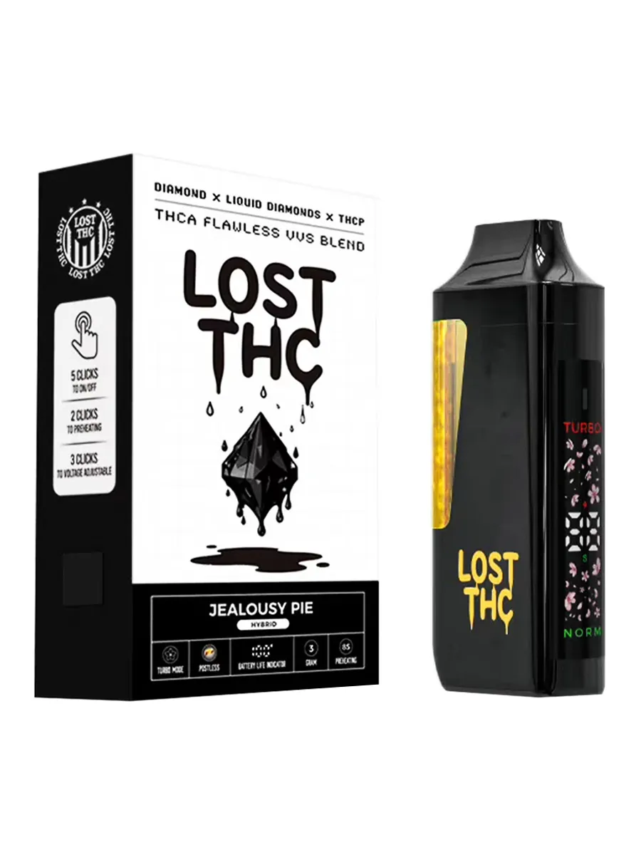 Jealousy Pie Lost THC VVS Liquid Diamonds THCP Disposable 3G