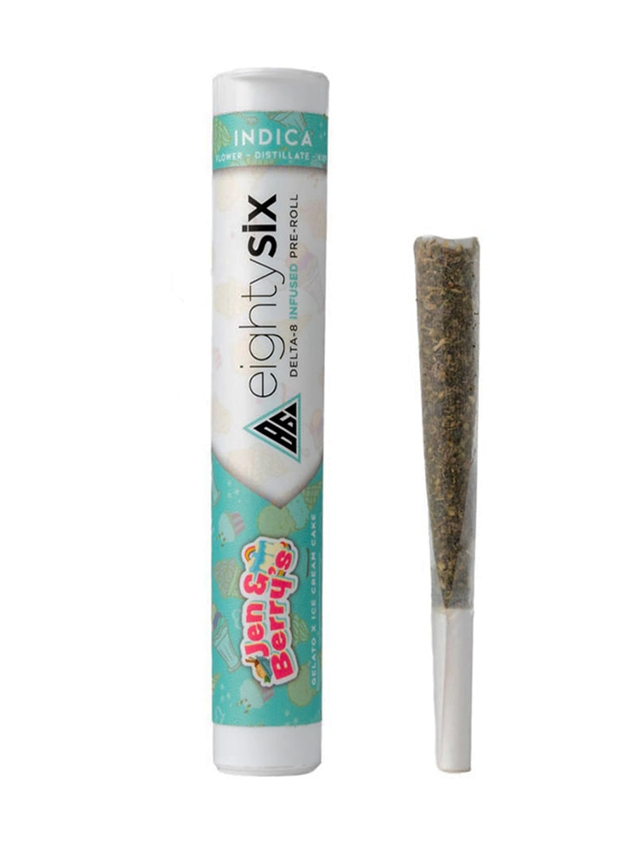 Jen & Berry’s 8six Delta-8 THC Pre-Roll