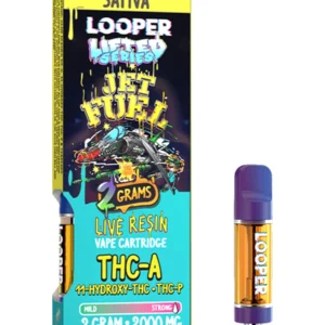 Jet Fuel Looper Lifted Series THC-A+11-Hydroxy-THC+THCP-O Cartridge 2G
